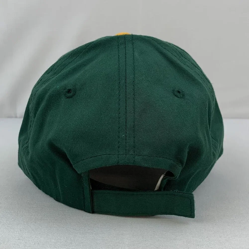 Oakland‎ Athletics Youth Adjustable Strap Outdoor Cap Green Yellow